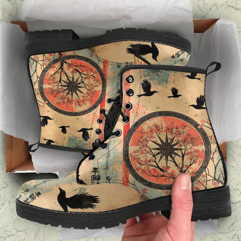 Japanese Mandala Boots