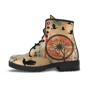 Japanese Mandala Boots