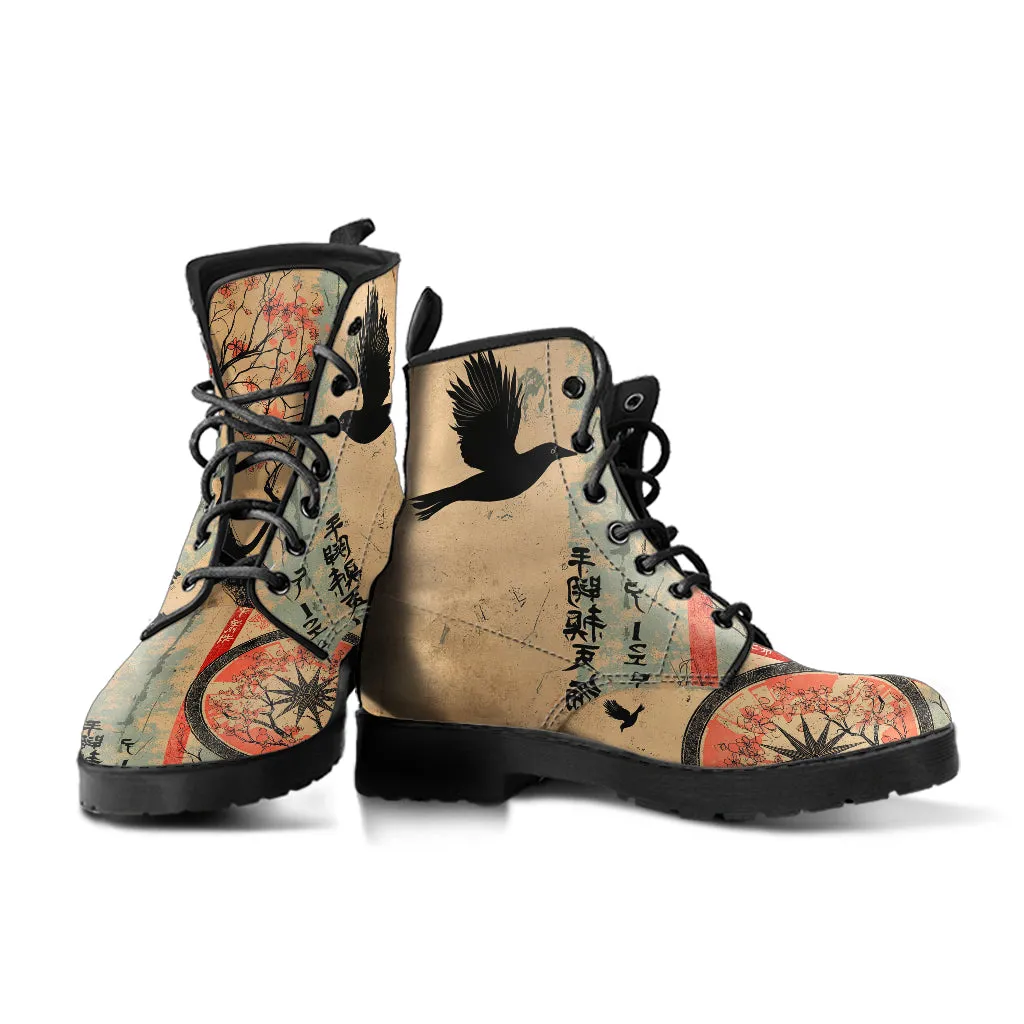 Japanese Mandala Boots