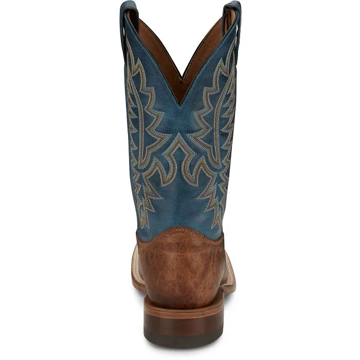Justin Boots  Men's Poston Amber Brown Cowhide