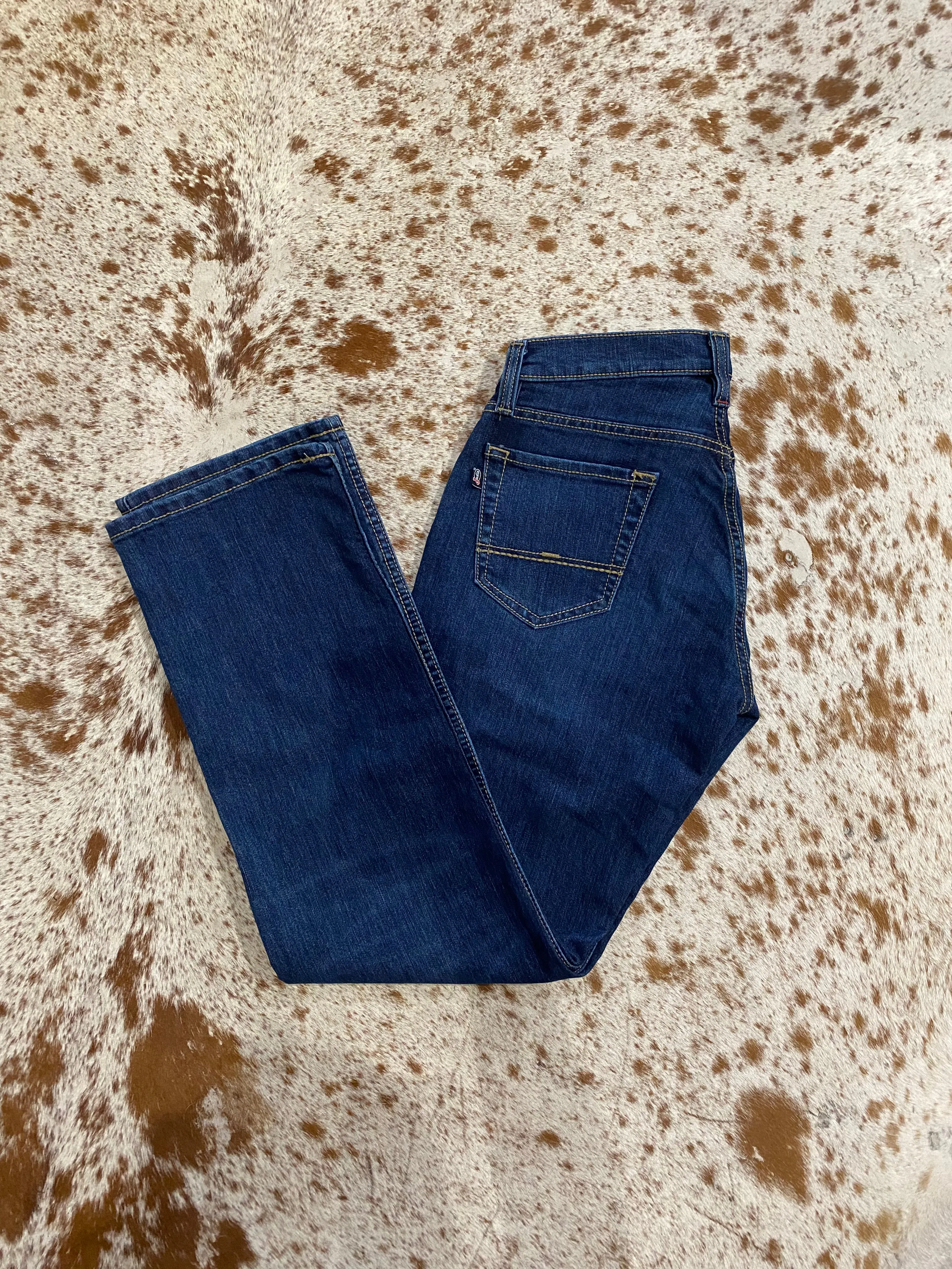 Justin J9 1879 Denim Men's Medium Wash Low Rise Bootcut Jeans