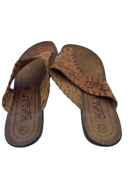 Kalli Leather Thong Sandals