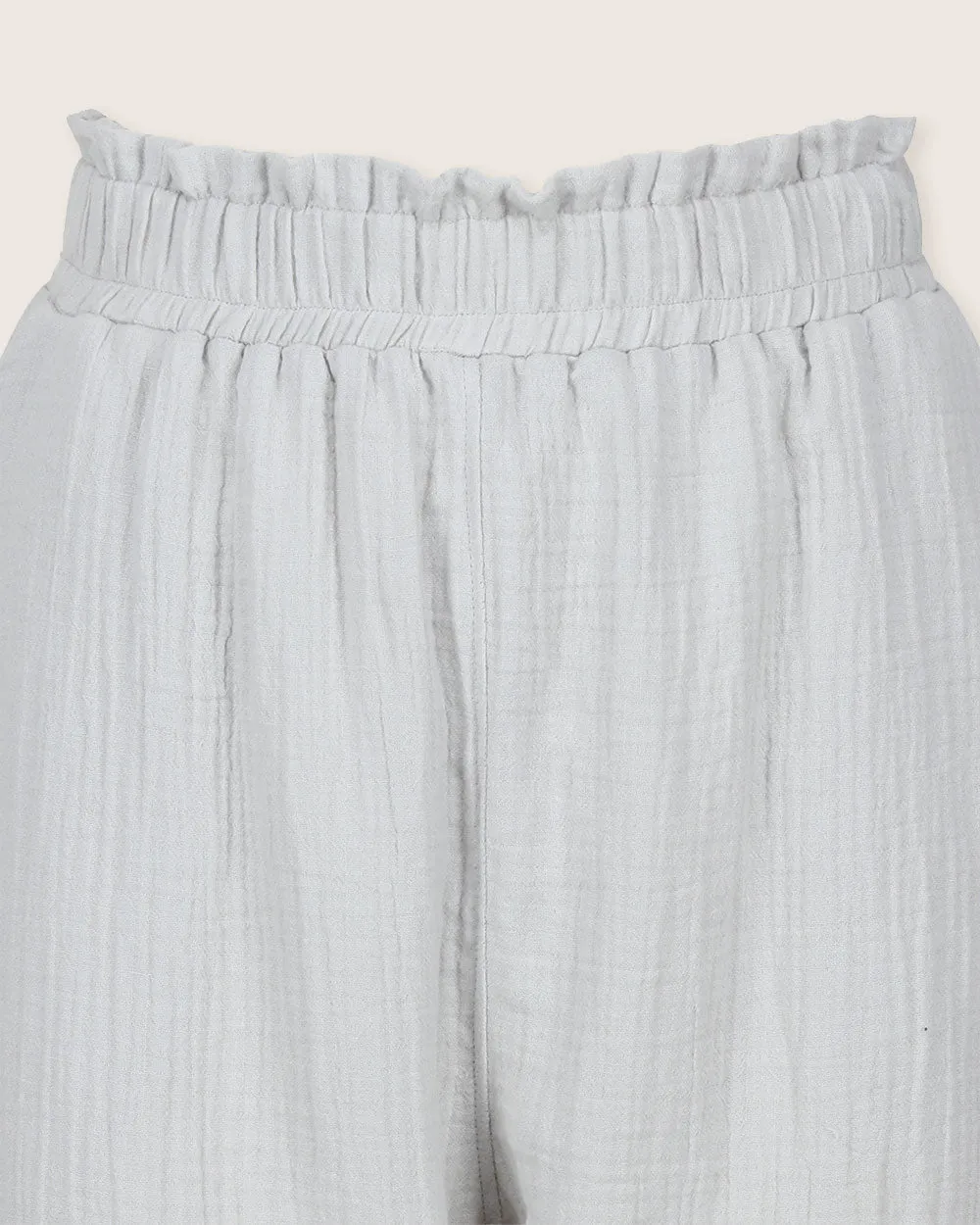 Kate Light Green Barrel Leg Trousers