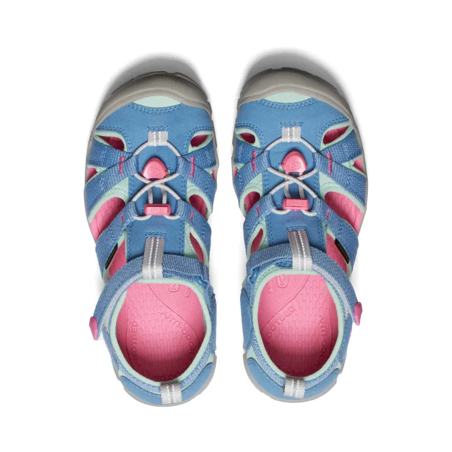 Keen Girls Big Kids Seacamp II CNX - Coronet Blue/Hot Pink