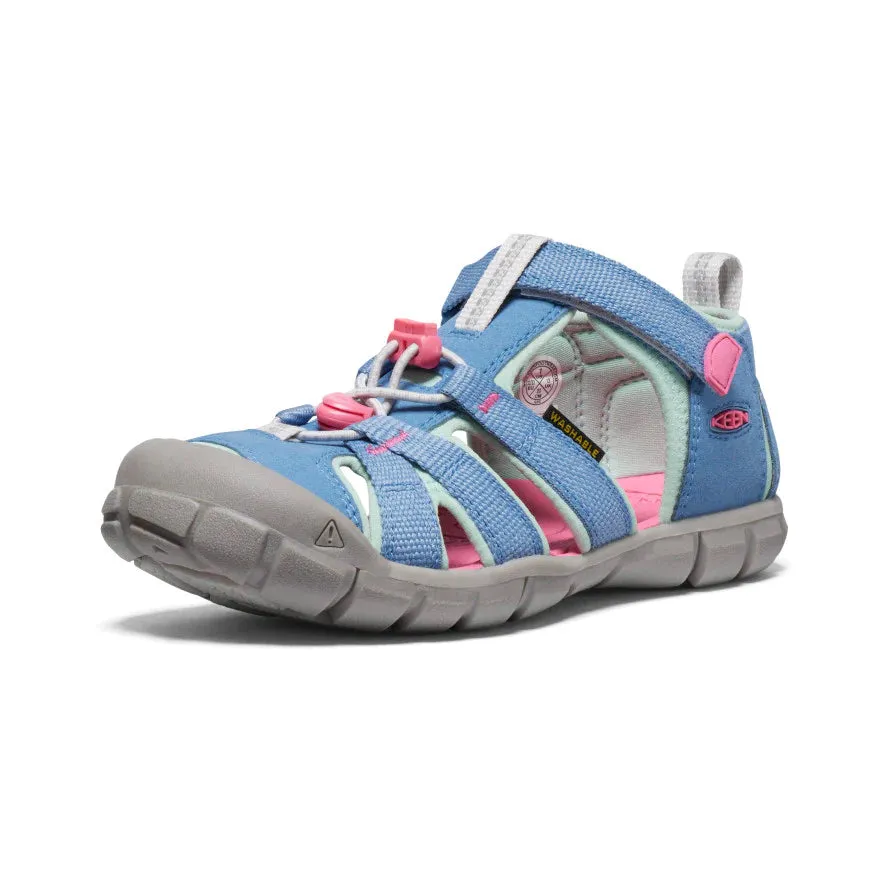 Keen Girls Big Kids Seacamp II CNX - Coronet Blue/Hot Pink