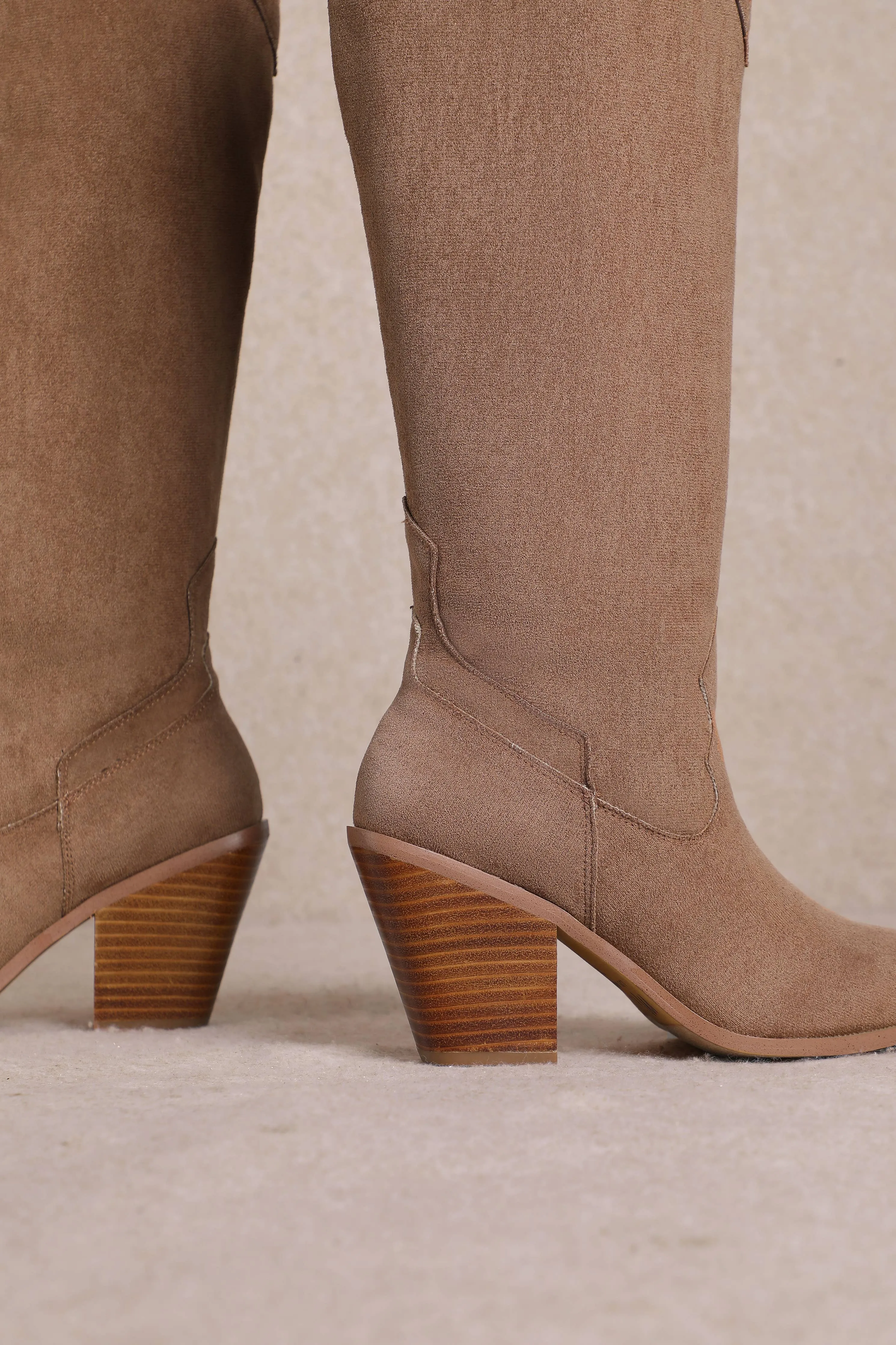 Kendra Suede Tall Boot