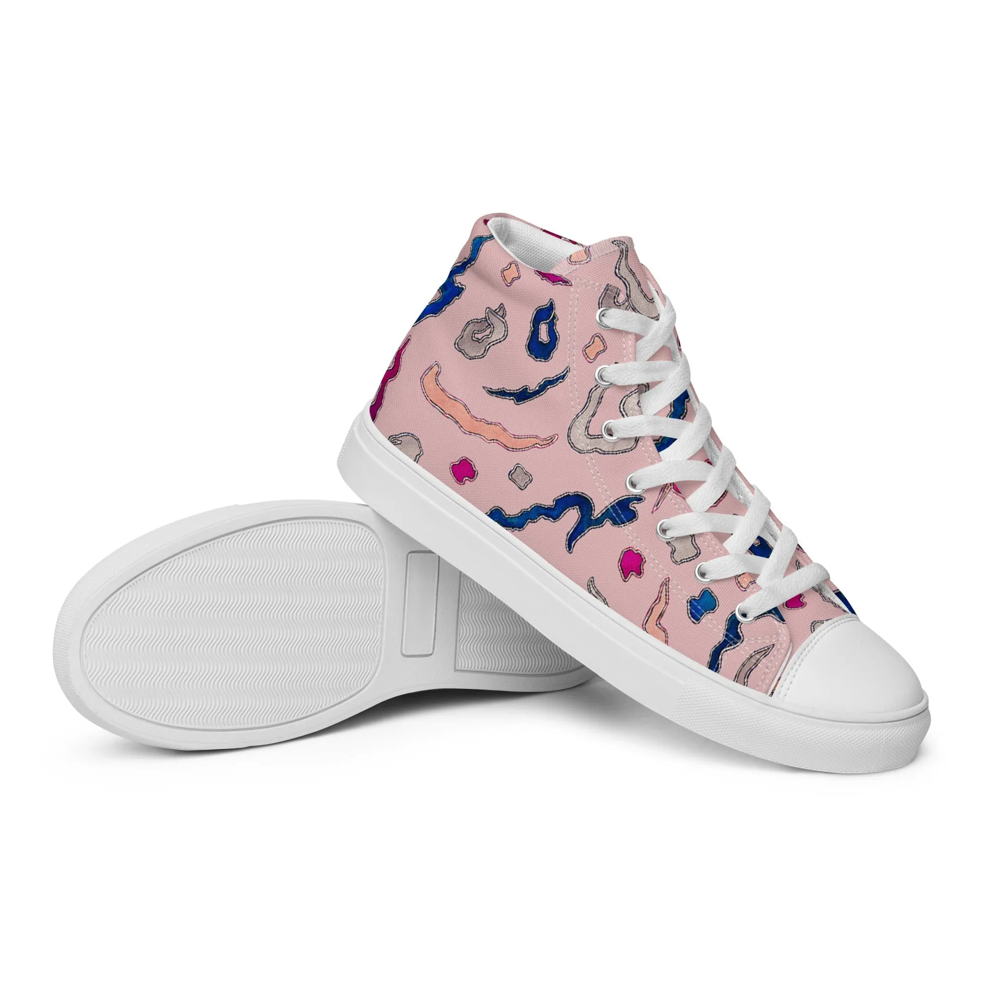Kindness 2 | Women’s High Top Canvas Shoes