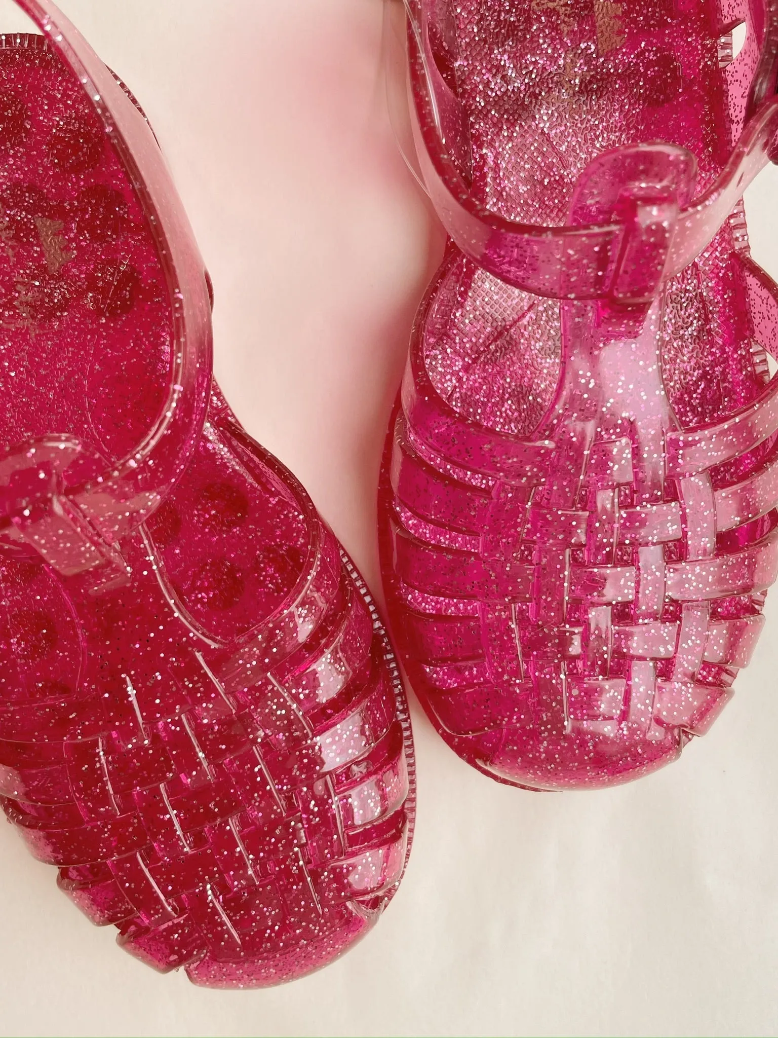 [Konges slojd] Nea Glitter Sandal - Sangria