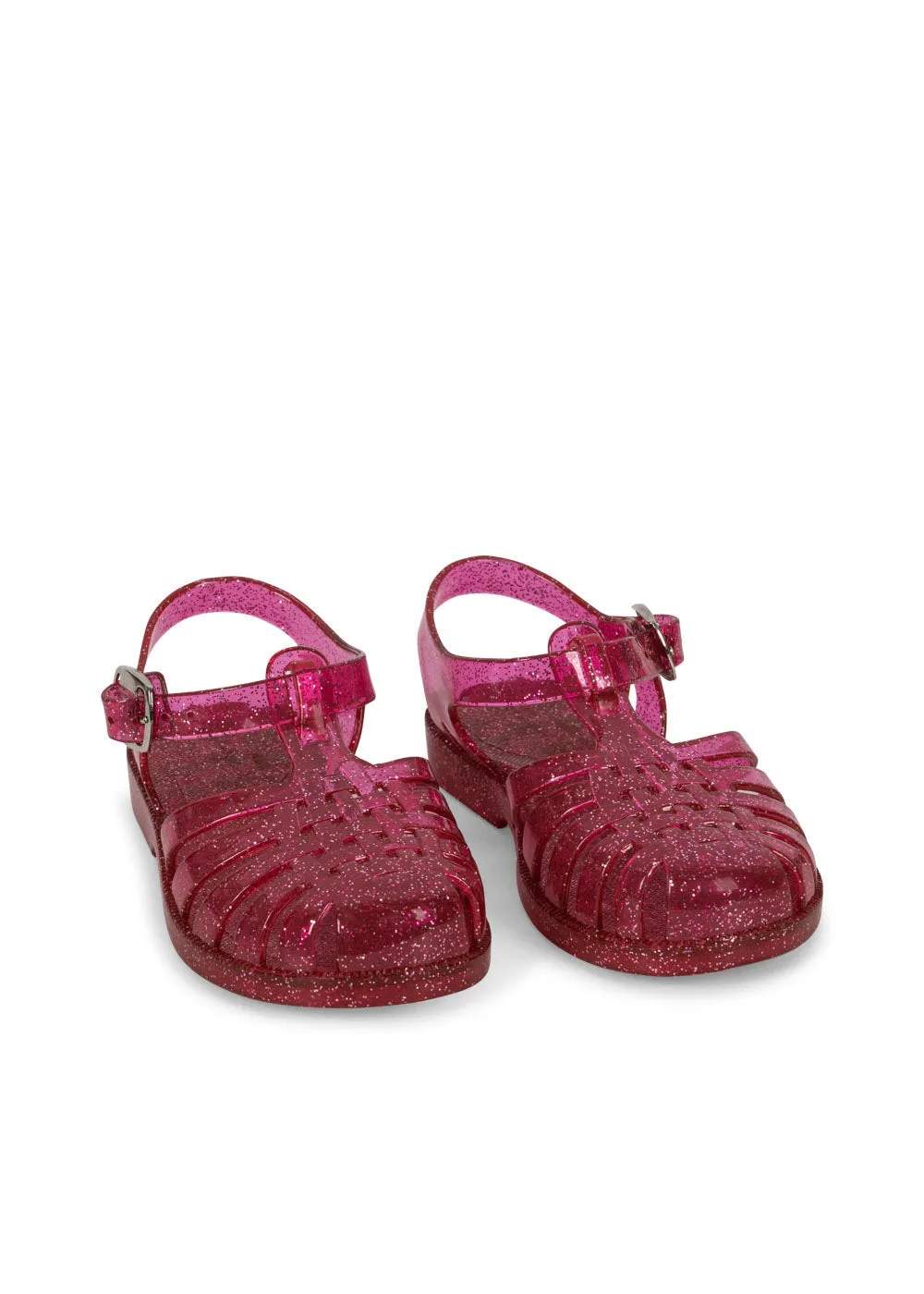 [Konges slojd] Nea Glitter Sandal - Sangria