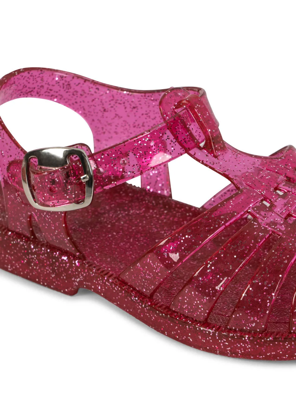 [Konges slojd] Nea Glitter Sandal - Sangria