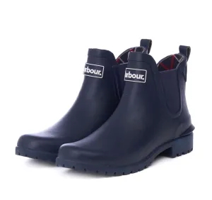 LADIES BARBOUR WILTON WELLINGTONS - NAVY