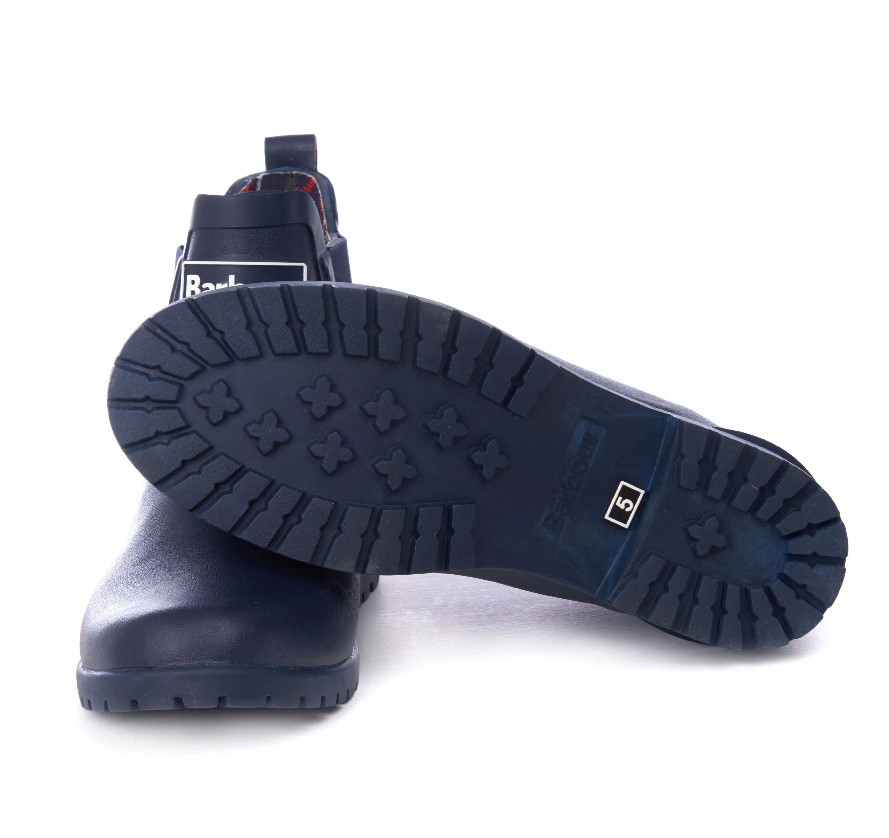 LADIES BARBOUR WILTON WELLINGTONS - NAVY