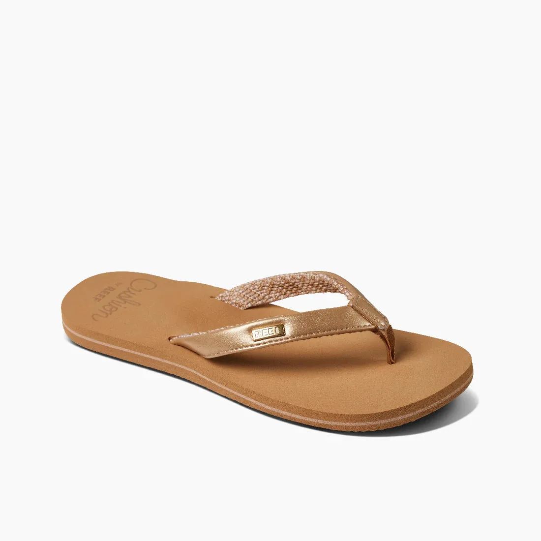 LADIES REEF CUSHION SANDS - CHAMPAGNE