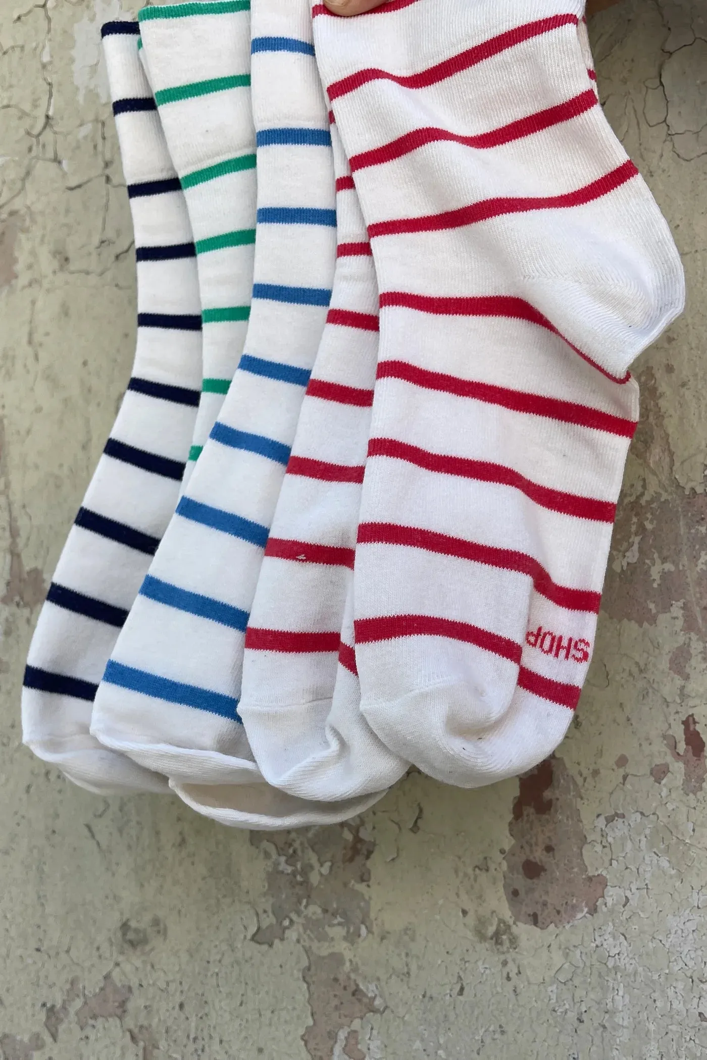 Le Bon Shoppe-Wally Socks-Ciel Blue