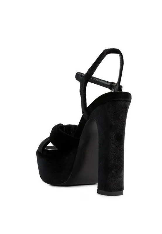 Liddel Platform Heel Sandals