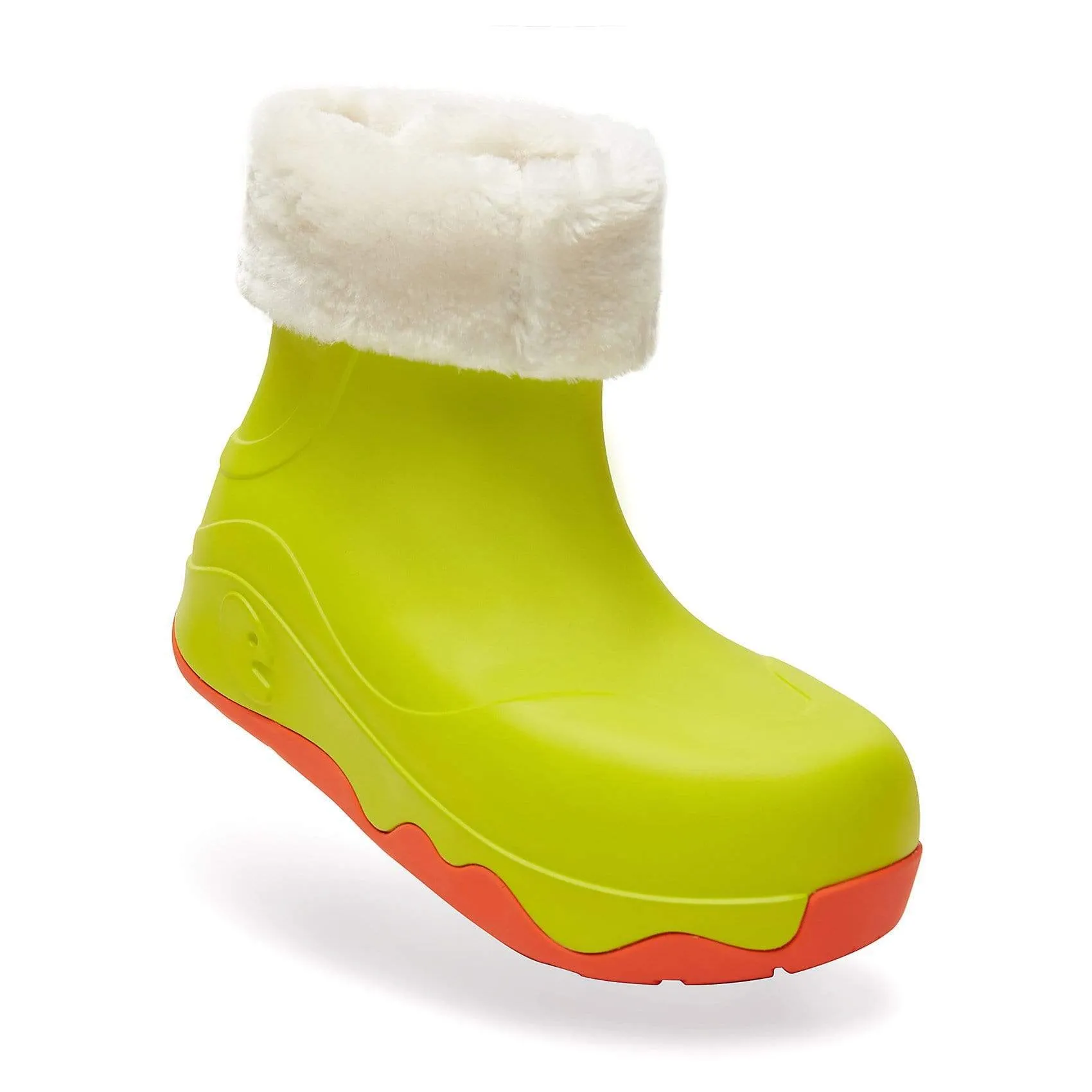 Light Lime Boots with Napped Linings Navarra Women