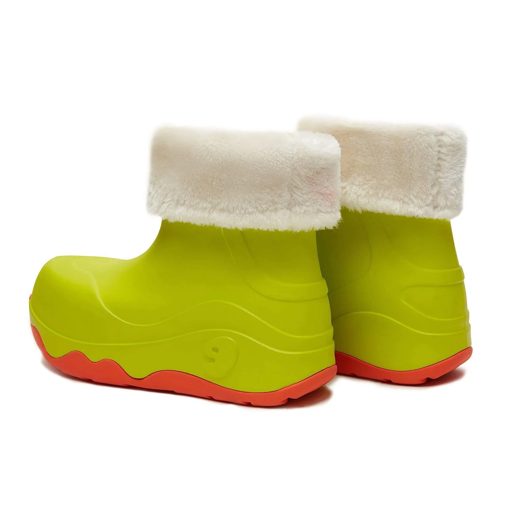 Light Lime Boots with Napped Linings Navarra Women