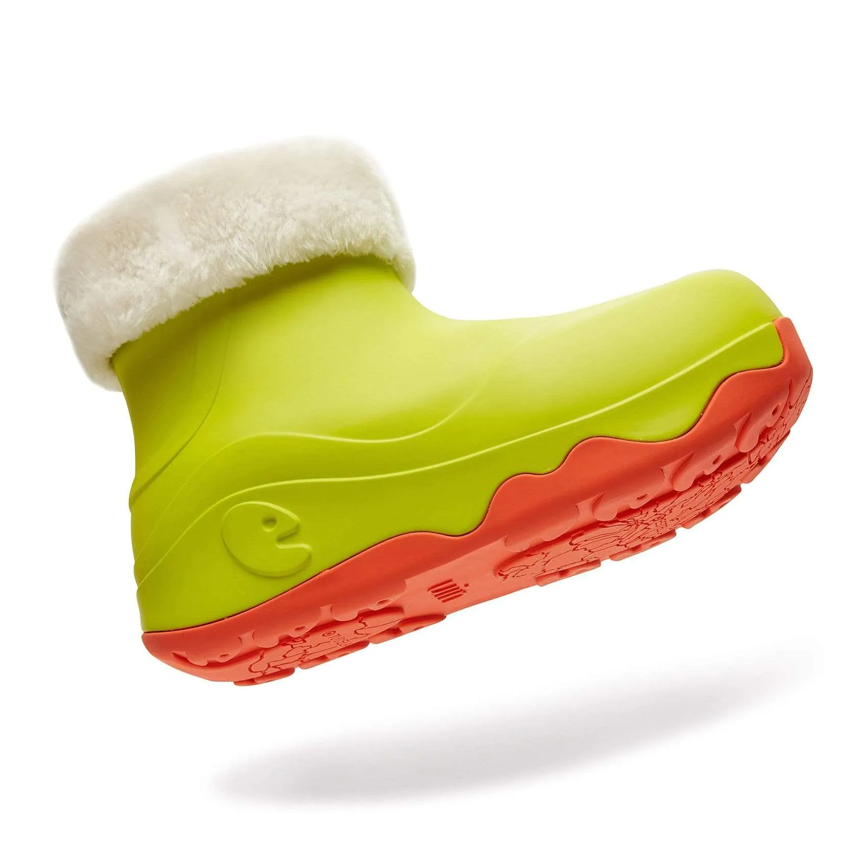 Light Lime Boots with Napped Linings Navarra Women