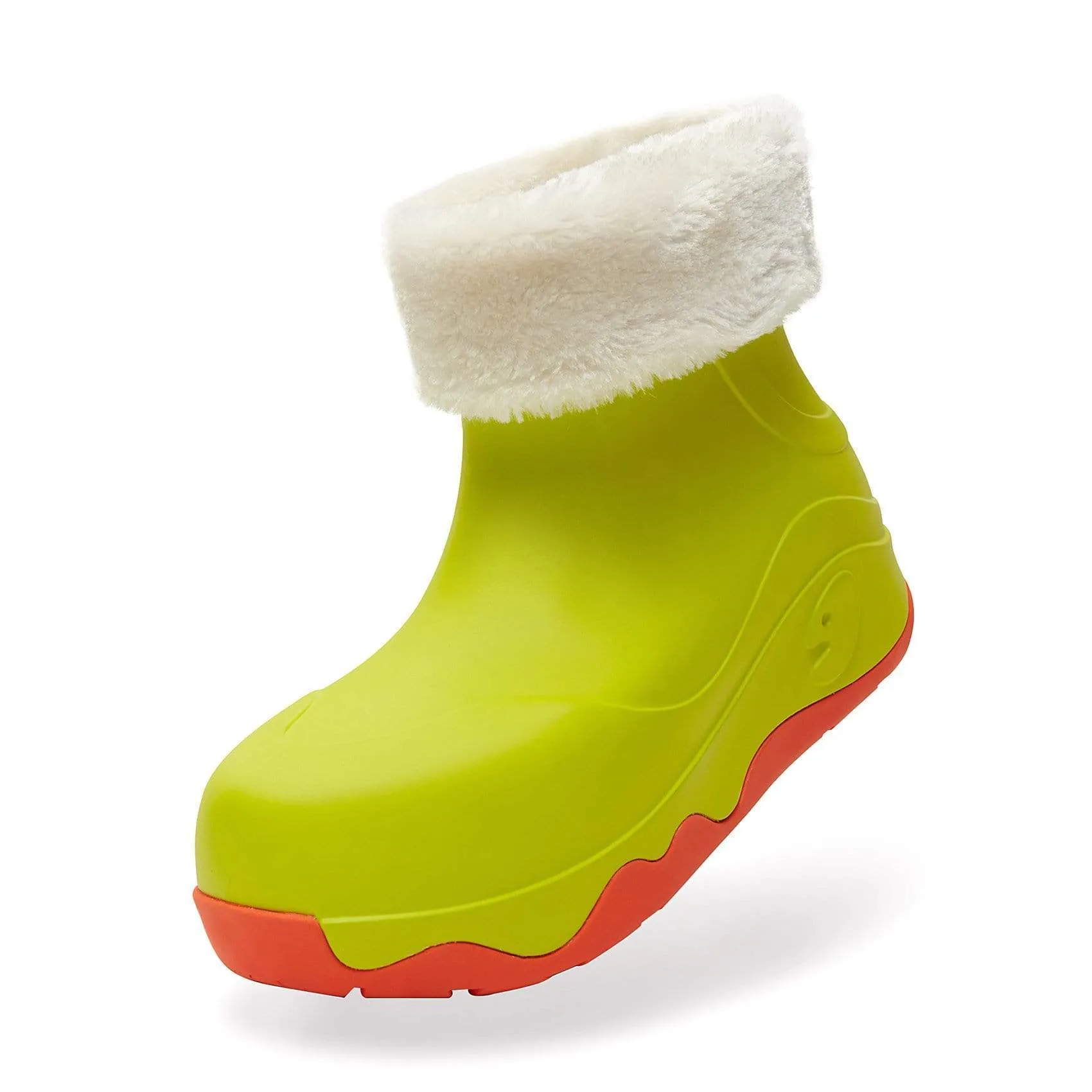 Light Lime Boots with Napped Linings Navarra Women