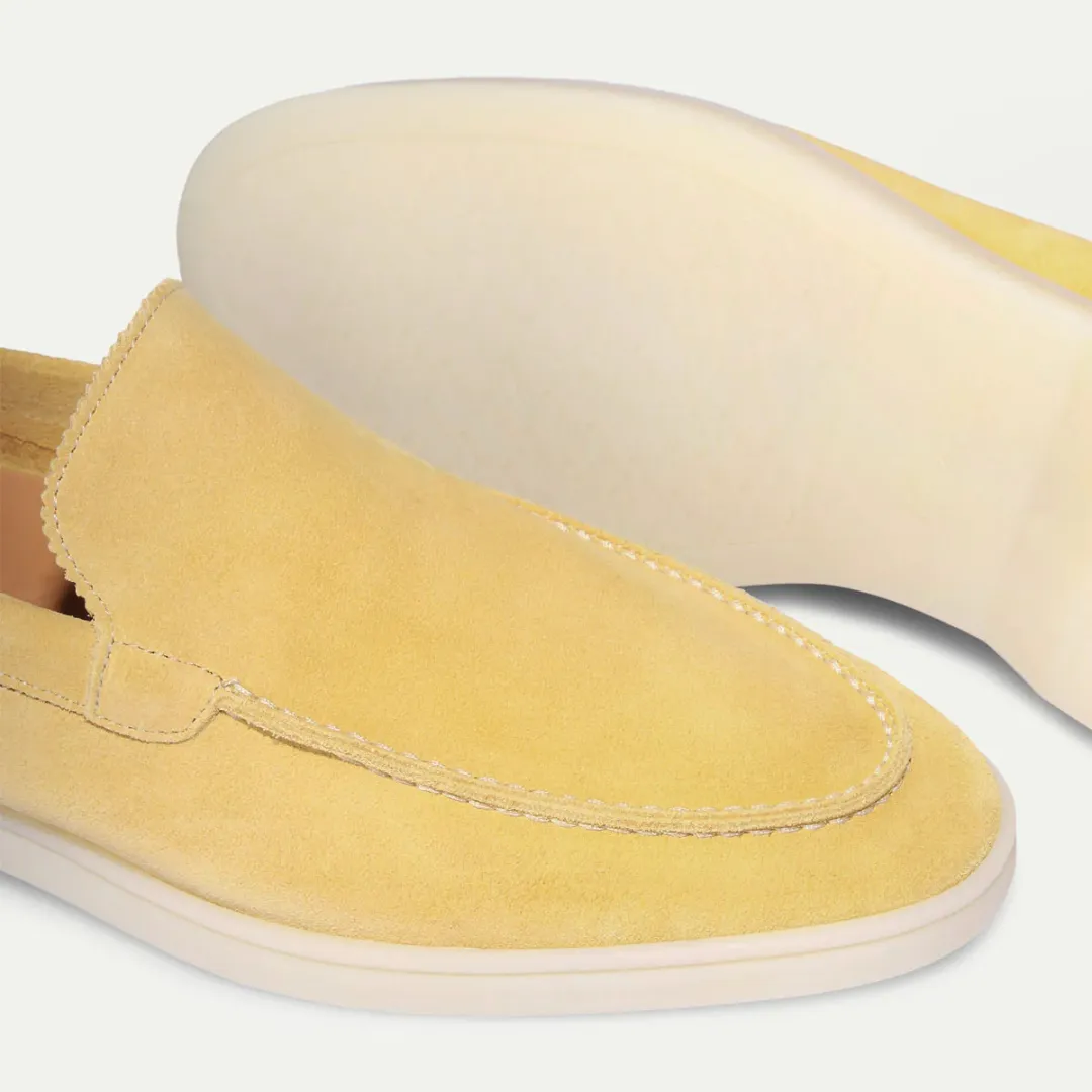 Light Yellow Yacht Loafers
