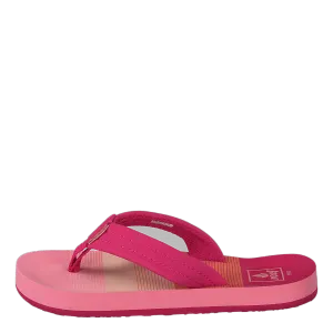 Little Ahi Pink/stripes