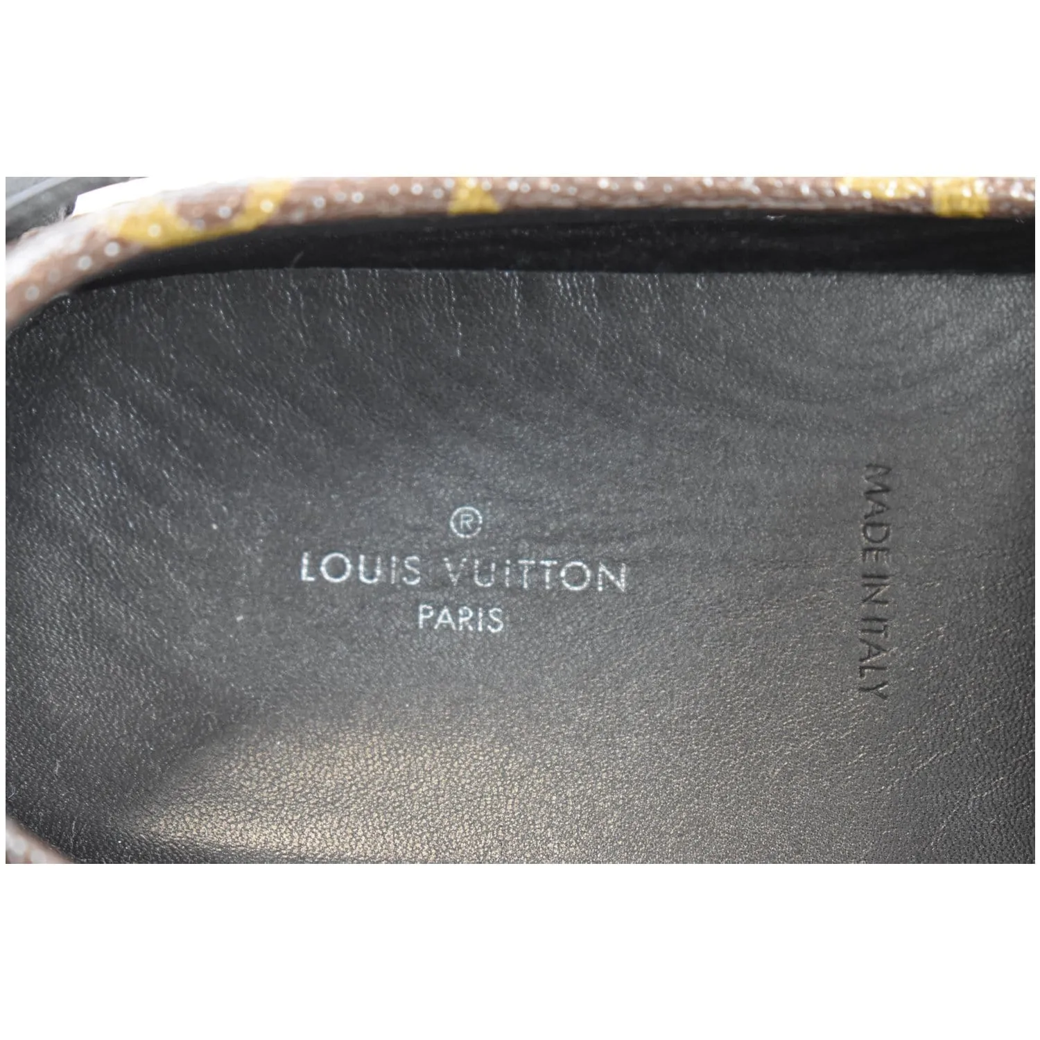 LOUIS VUITTON Classic Gloria Flat Monogram canvas Loafers Size 36