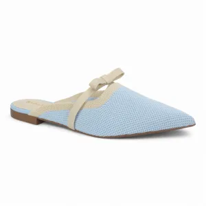 Love Rio Fanny Knit Mule - Blue
