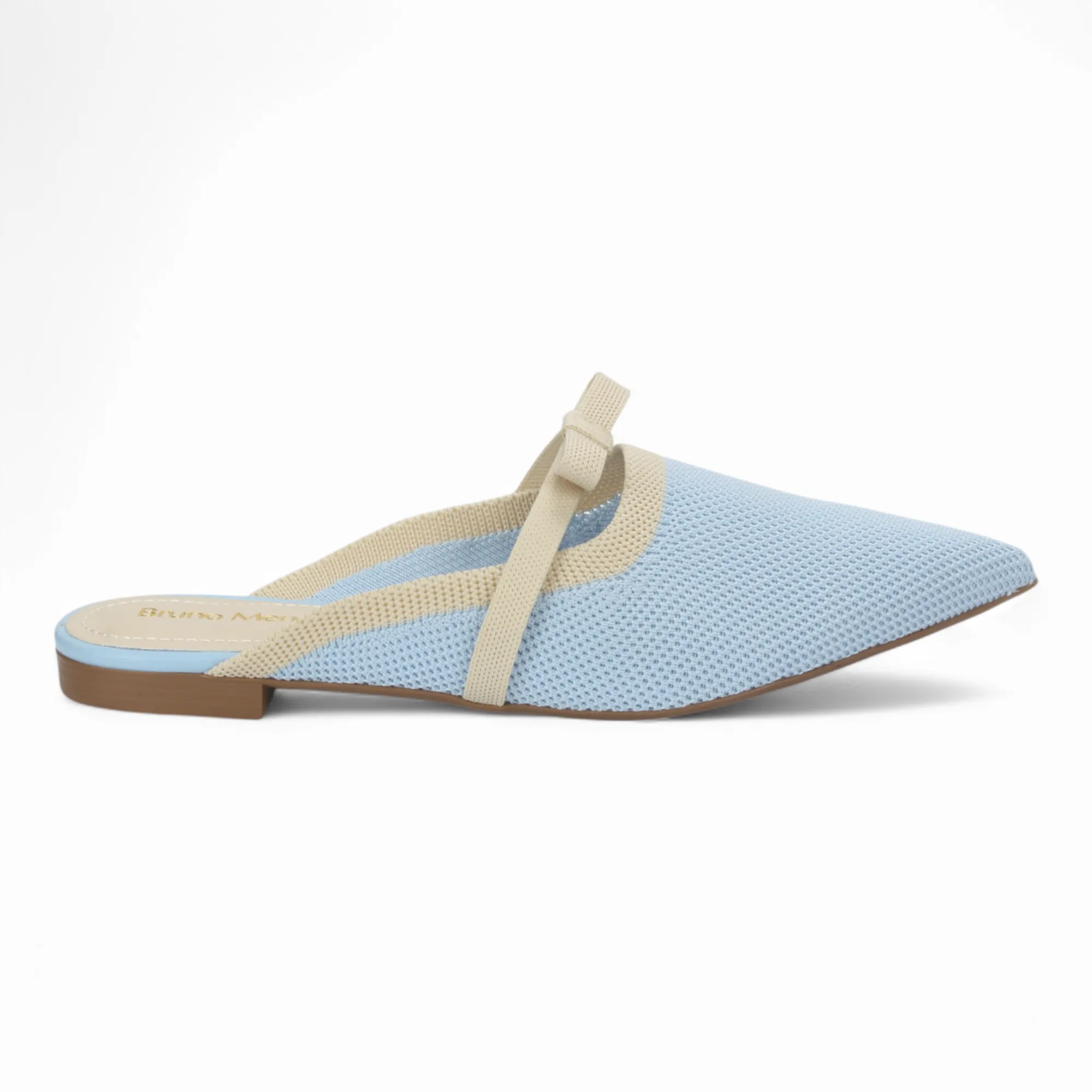 Love Rio Fanny Knit Mule - Blue