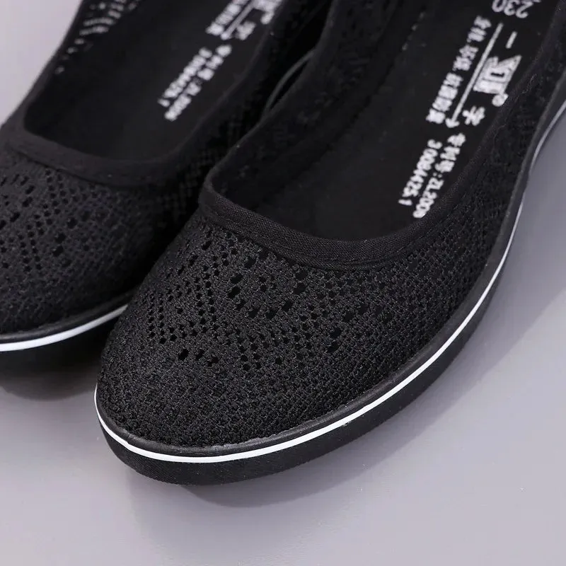 Lucy™ | Breathable Lace Flats