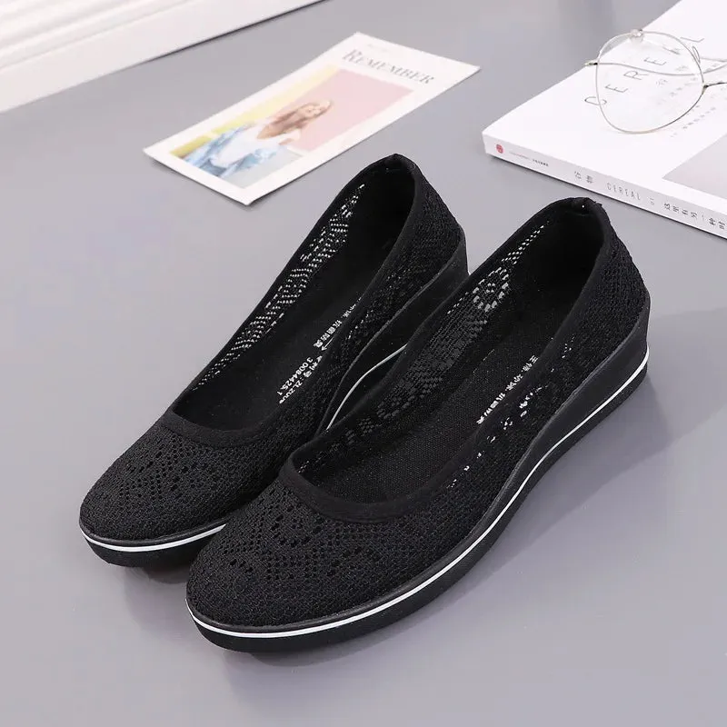 Lucy™ | Breathable Lace Flats