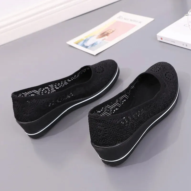 Lucy™ | Breathable Lace Flats