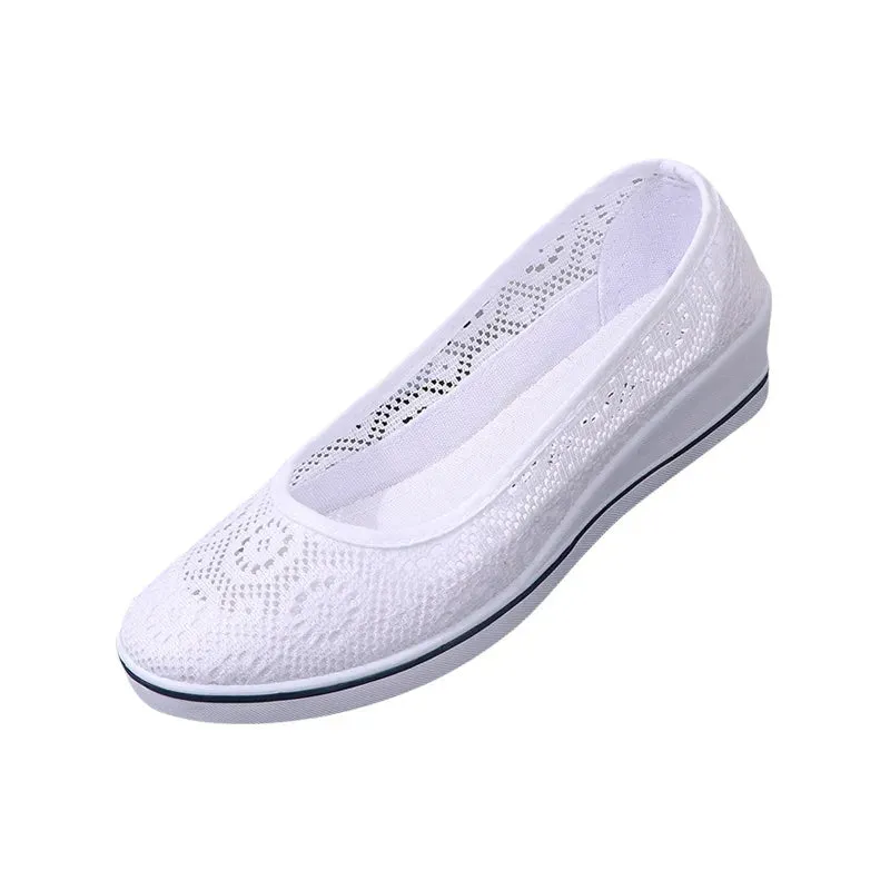 Lucy™ | Breathable Lace Flats