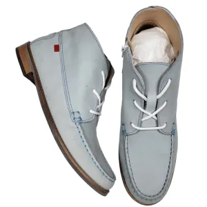 Marc Joseph | NIB Lincoln Bootie Light Grey Nubuck Leather Lace Up Boots Boy 5.5