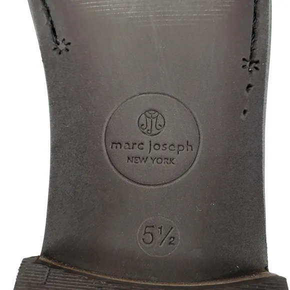 Marc Joseph | NIB Lincoln Bootie Light Grey Nubuck Leather Lace Up Boots Boy 5.5