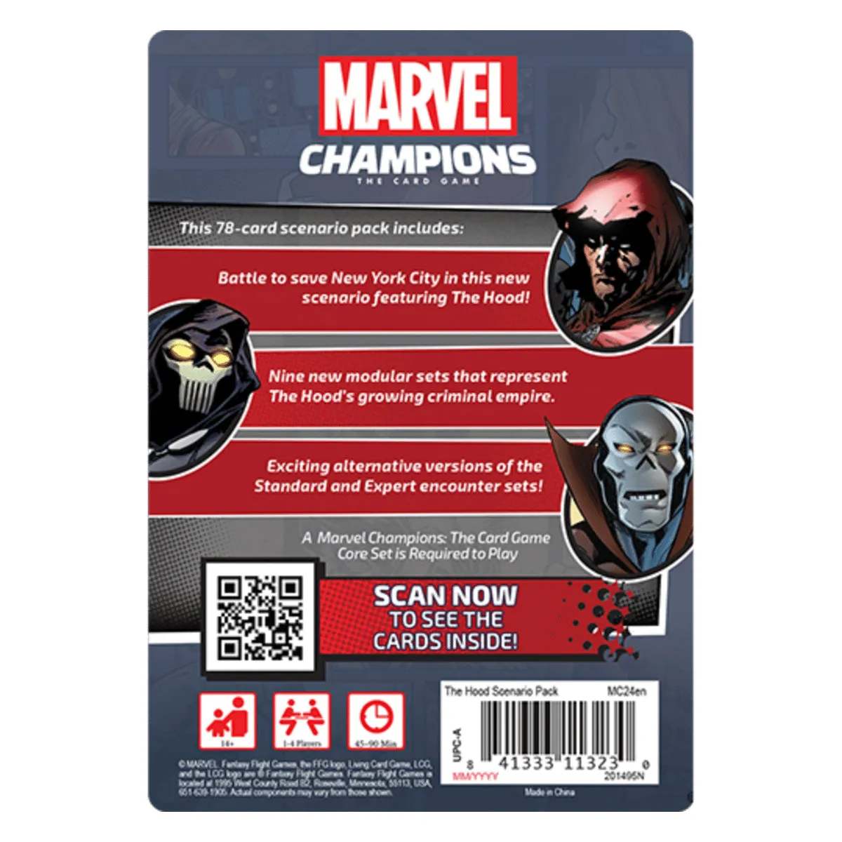 Marvel Champions LCG The Hood Scenario Pack