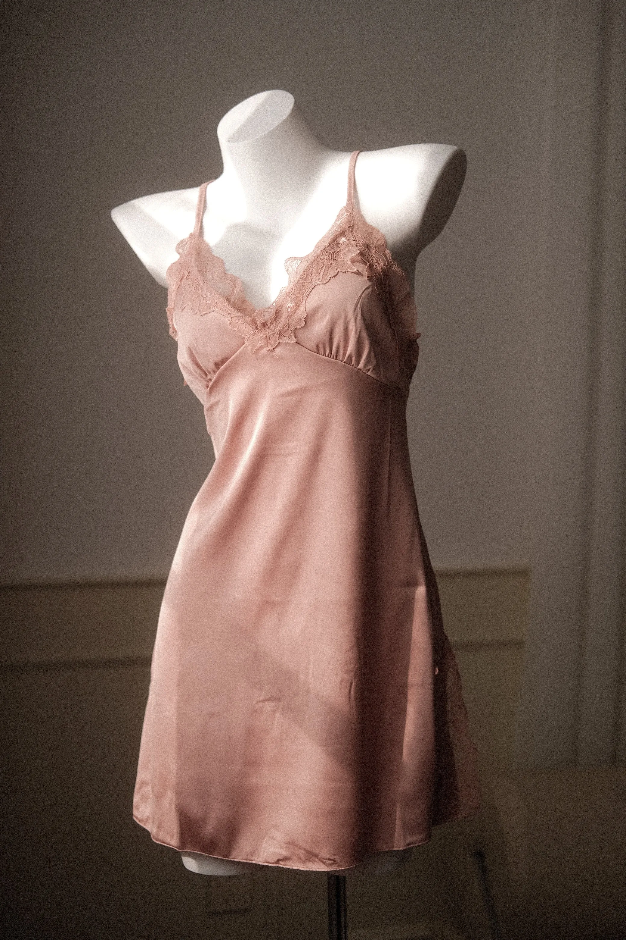 Mellow Zzz Sleepwear Womens Lace Short Nightgown Dress