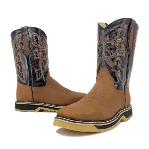Men Bulldog Work Boot - Tan
