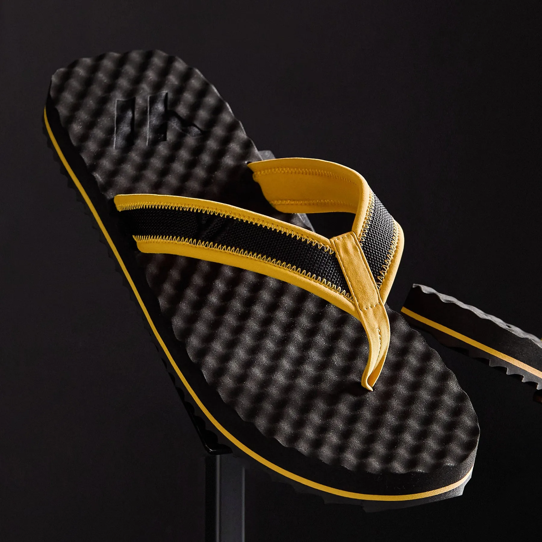 Men's Sport Flip Flop - Black/Crocus
