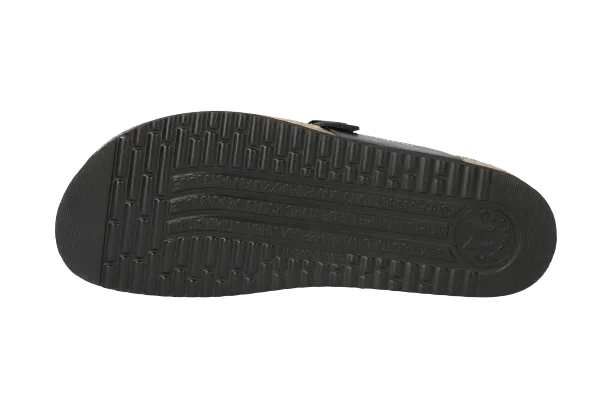 Mephisto Womens Helen Black Leather Sandals
