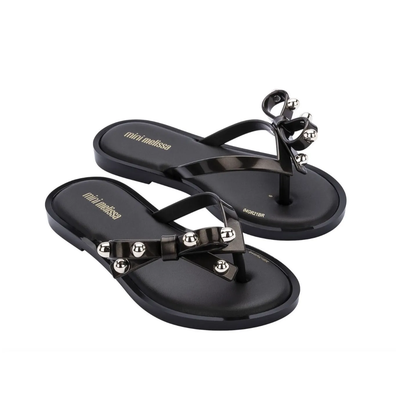 Mini Melissa Flip Flop II Kid - Black