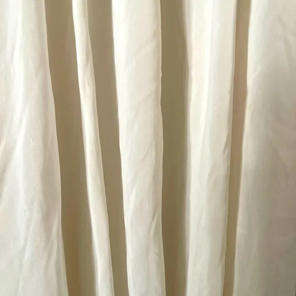 Miss‎ Elaine Vintage Nightgown Embroidered Floral Lace Trim Sleeveless White M