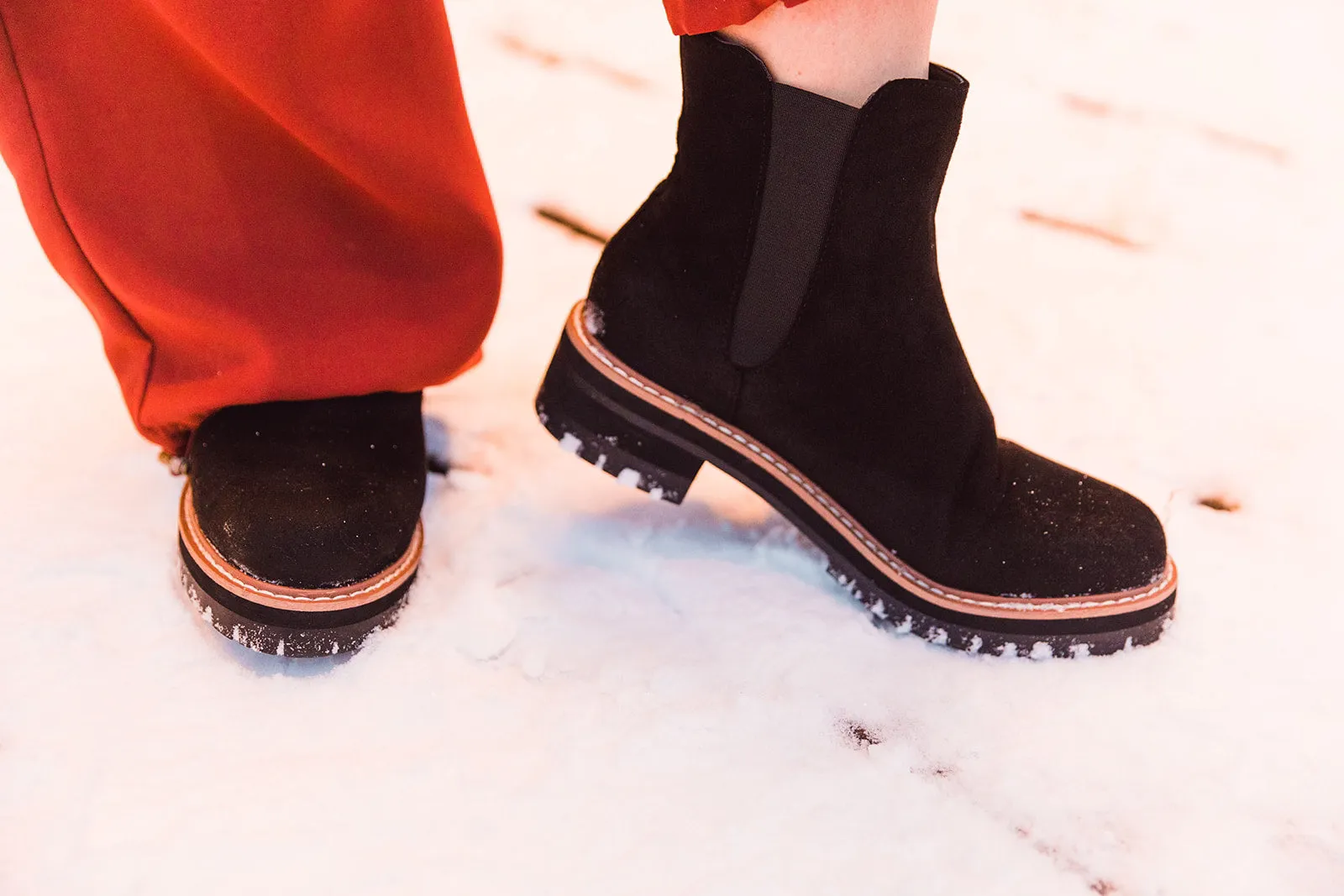 Monica Chunky Chelsea Boots