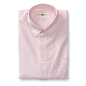 Morris Solid Cotton Oxford Sport Shirt - Light Pink