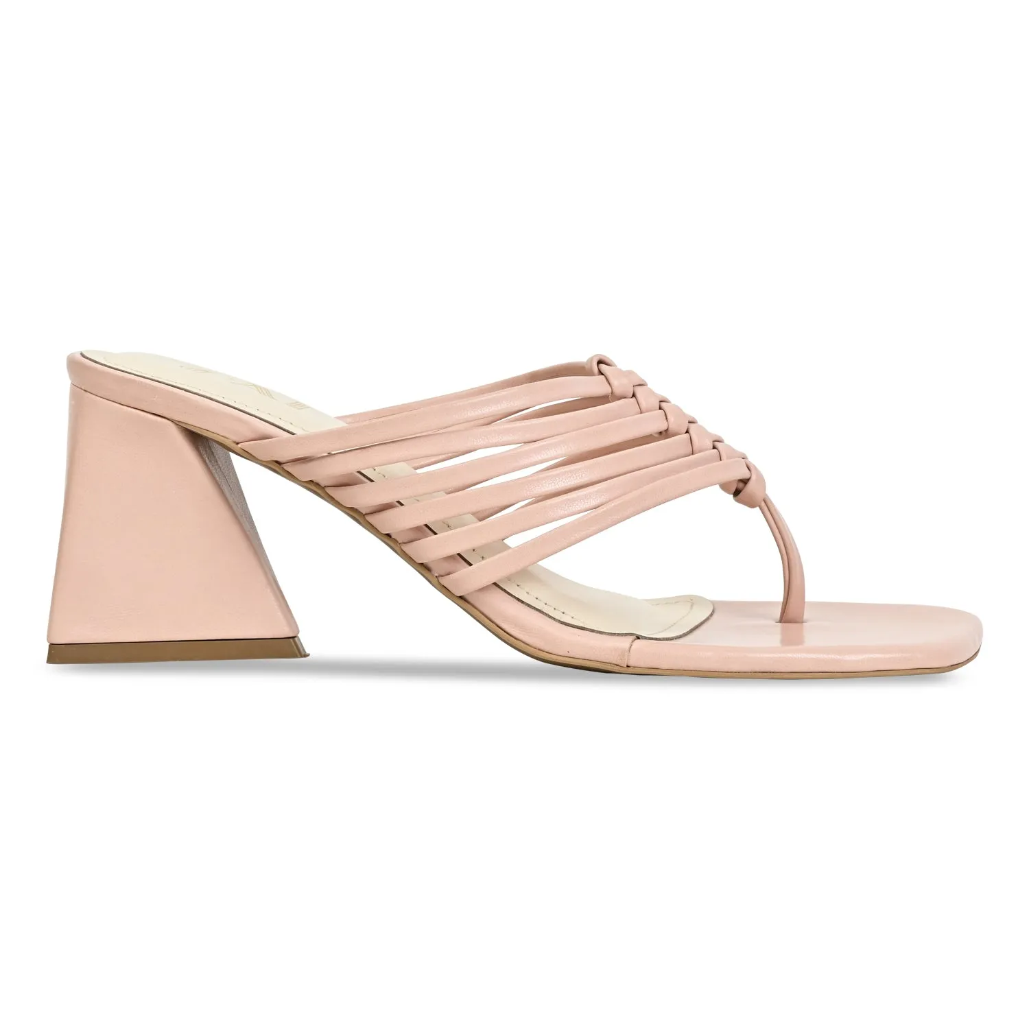 Multi Strapped Pink Heels