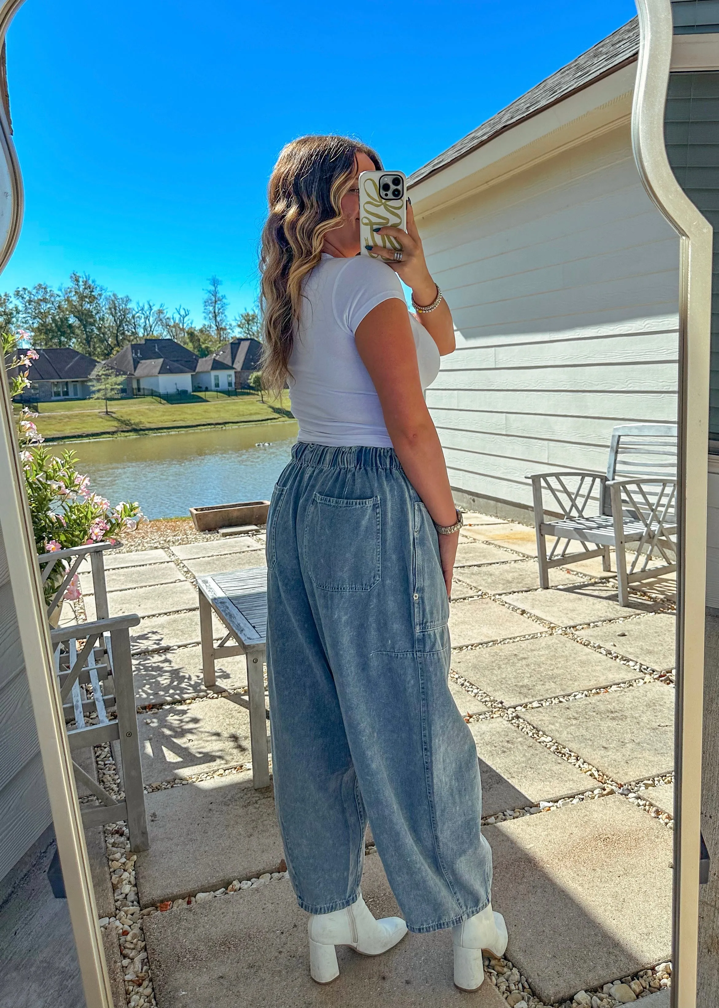 Nylah Jeans - Light denim