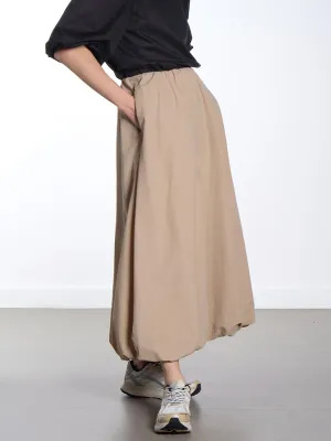 OBJAlda Balloon Maxi Skirt - Twill