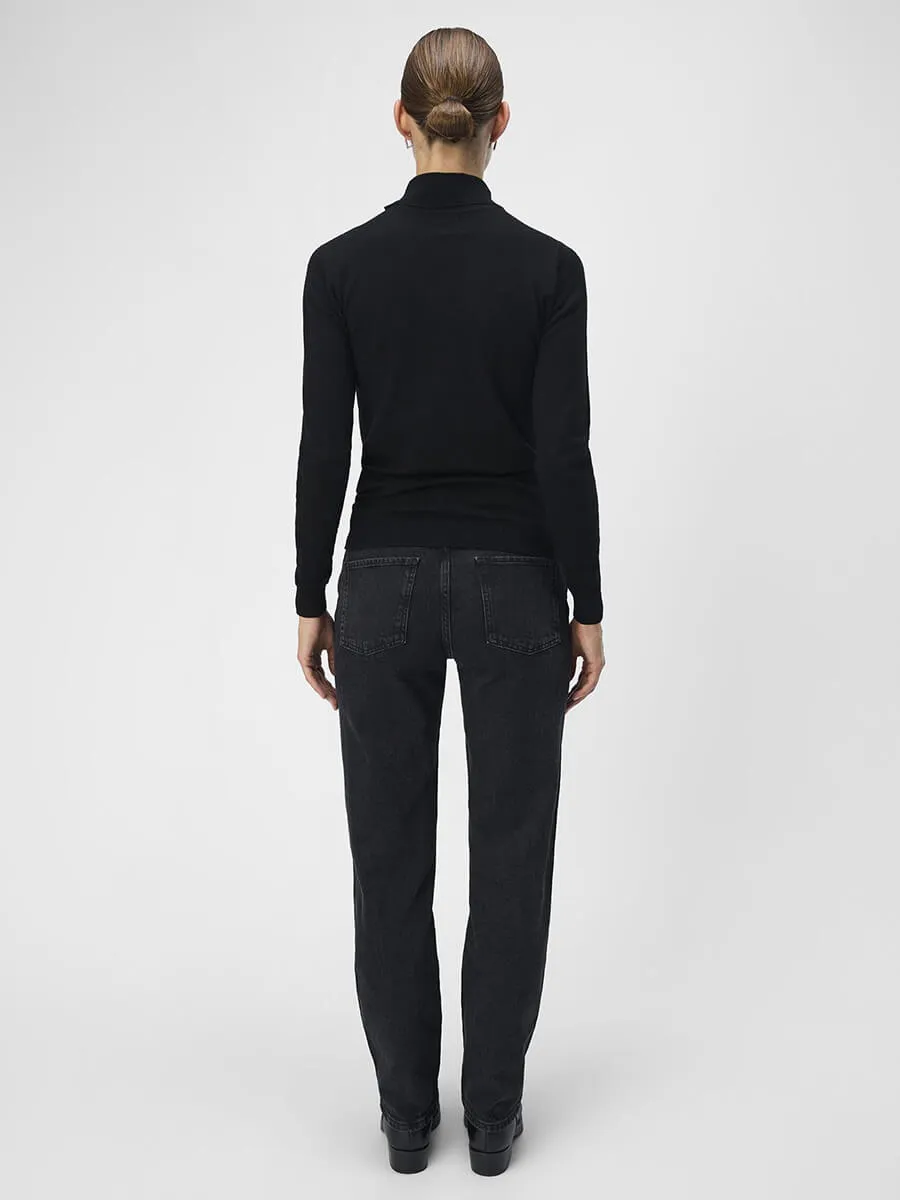 OBJThess Rollneck - Black