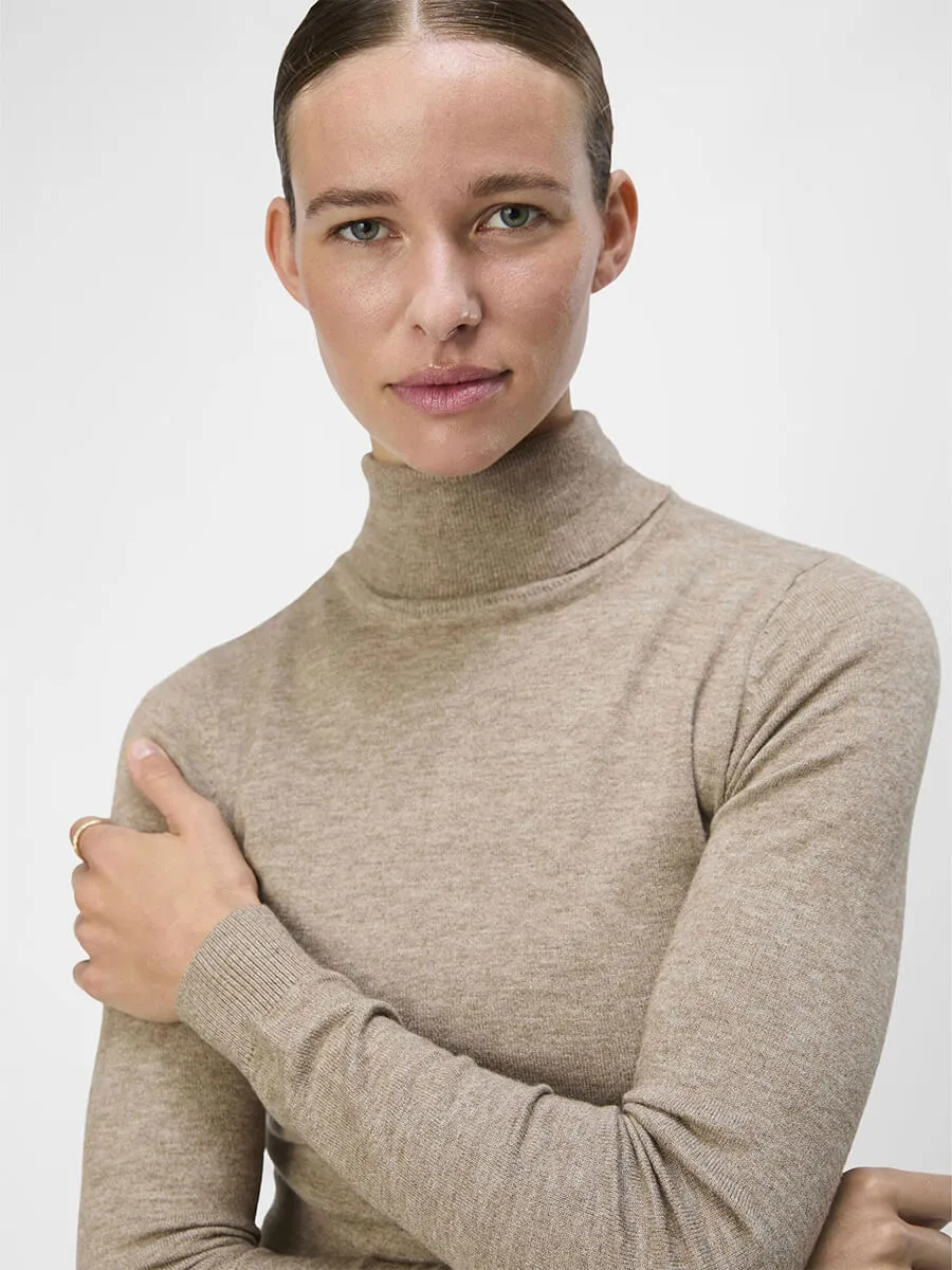 OBJThess Rollneck - Desert Taupe