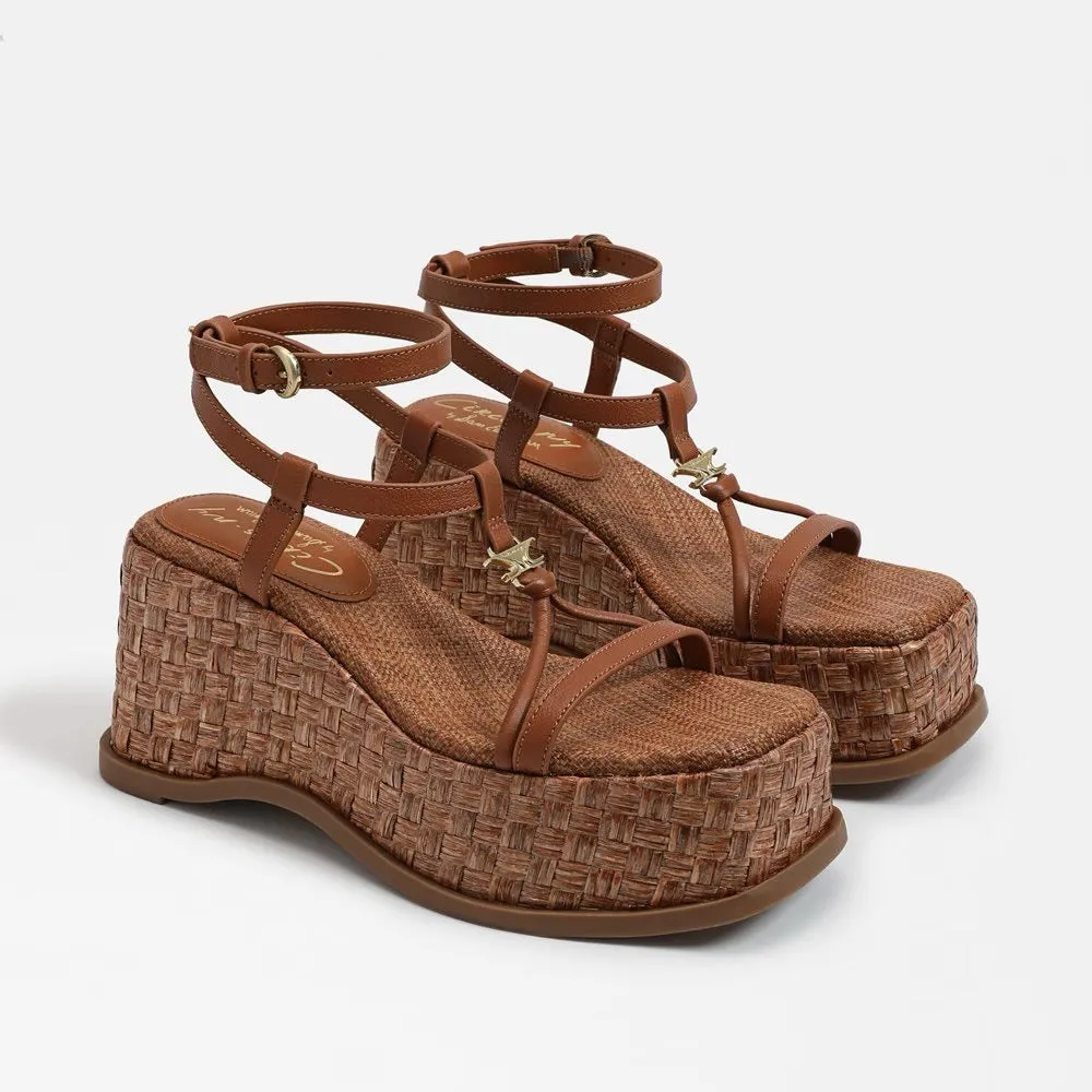 Odette leather sandal