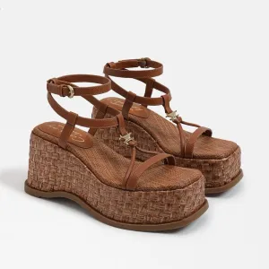 Odette leather sandal